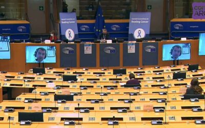 Professor Seamus O’Reilly speaks to the European Parliament’s Special Committee on Beating Cancer for World Cancer Day