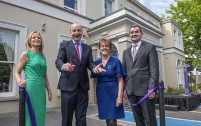 An Taoiseach officially opens our new home at Sarsfield House